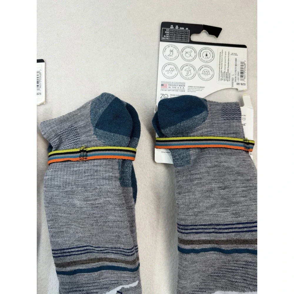 3 Pairs of SmartWool Snowboard Targeted Cushion Over The Calf Socks Size Large